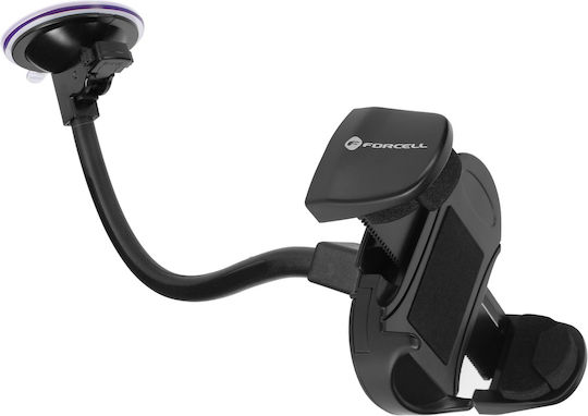 Halterung Auto Handy Saugnapf Befestigung Langer Arm 27cm Forcell Schwarz