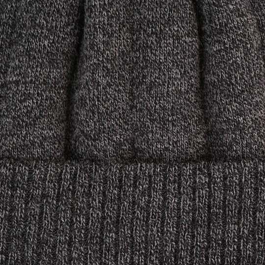 Beanie Masculin Căciulă Tricotat în culoarea Gri
