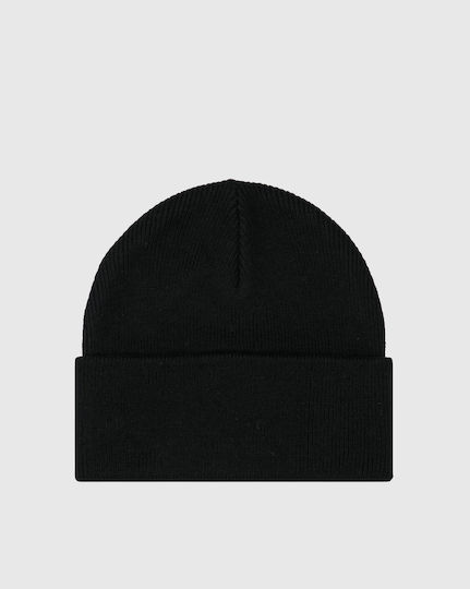 Beanie Ανδρικός Σκούφος Πλεκτός σε Μαύρο χρώμα