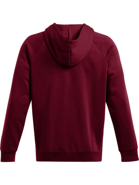 Rival Sweatshirt Für Herren Mit Kapuze Burgundisch