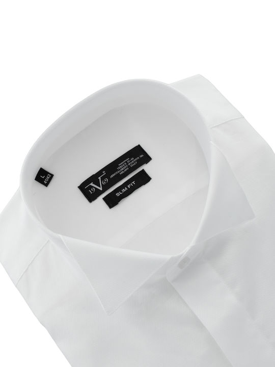 19V69 Cotton Shirt White