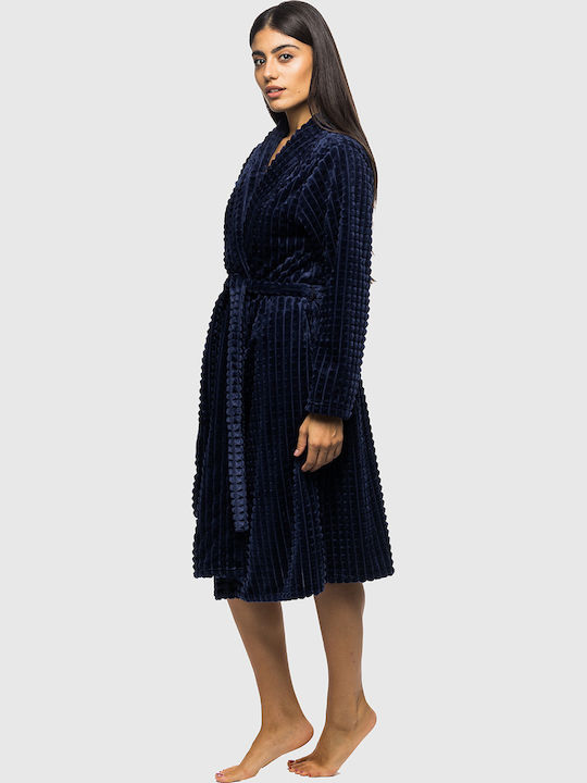 Koyote Winter Women's Robe Blue Marine