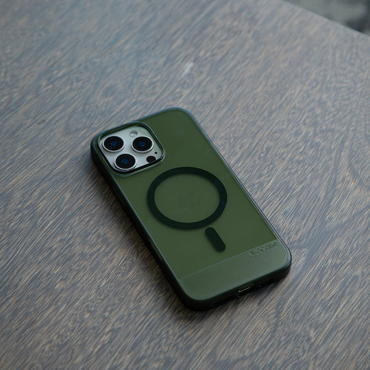 Carcasă Slim Incase Magsafe pentru Iphone 16 Plus, Highland Green