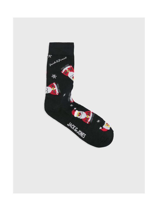 Jack & Jones Men's Christmas Socks BLACK 3Pack