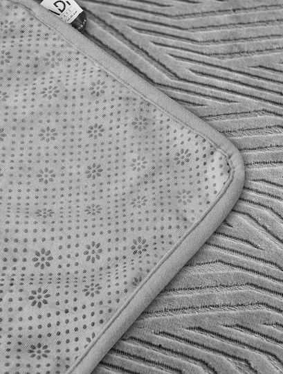 Madi Desert Armchair Throw Jacquard 180x180cm Gray 21488-00
