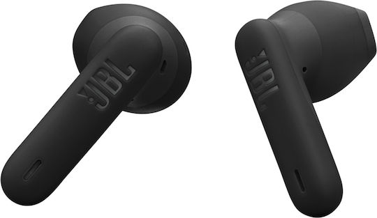JBL Wave Flex 2 Earbud Bluetooth Handsfree Earphones with Sweat Resistance and Charging Case Black