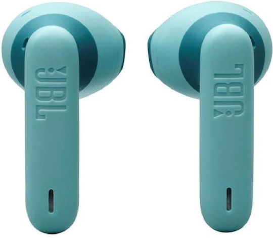 JBL Wave Flex 2 В ухото Bluetooth хендсфри Слушалки с Устойчивост на Пот и Кутийка за Зареждане Син