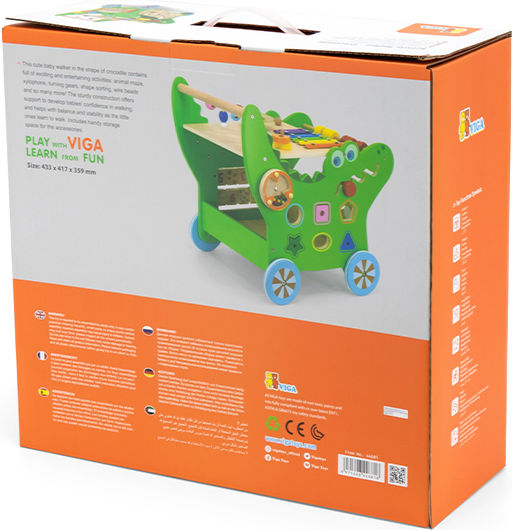 Viga Toys Κροκόδειλος Πράσινη