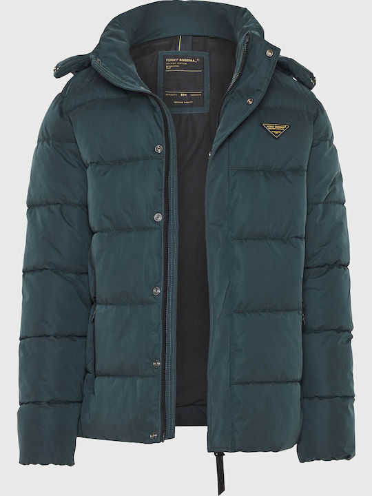 Puffer Мъжко яке Forest Green Blue