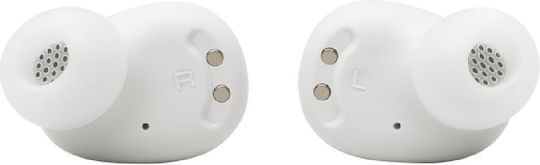 JBL Wave Buds 2 Bluetooth Handsfree Earphones with Sweat Resistance and Charging Case White