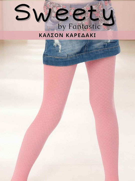 Fantastic Kids Детски Чорапогащник Pink
