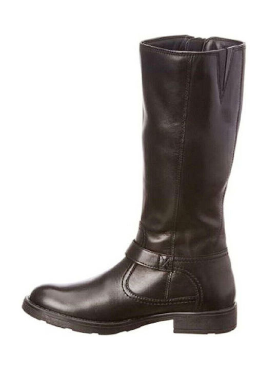 Kids Boots with Zipper Black