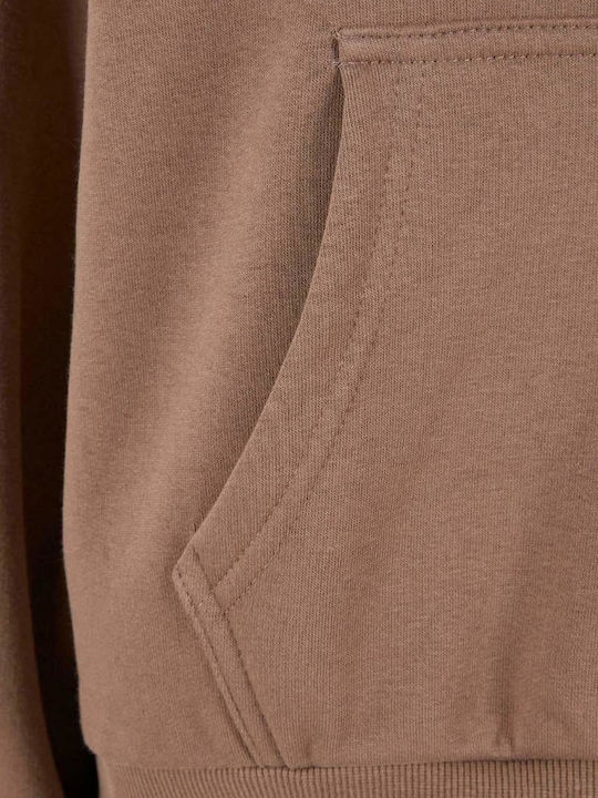 Signature Дамски Суитшърт Худи Brown