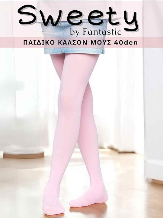 Fantastic Kids Детски Чорапогащник Pink