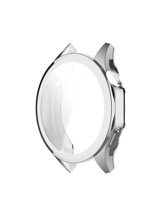 Best Accessories Silicone Case Silver for Huawei Watch GT 4 46mm