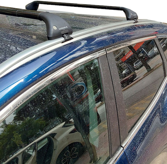 Nordrive Μπάρες Οροφής Αλουμινίου για Renault Kadjar (Σετ με πόδια)