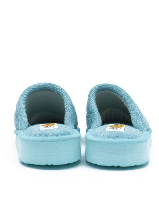 Terry Winter Women's Slippers Turquoise