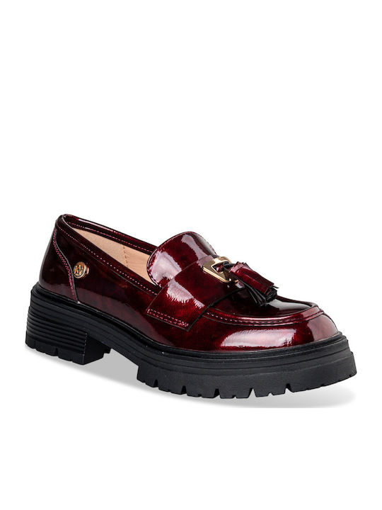 Дамски Loafers в Червен Цвят