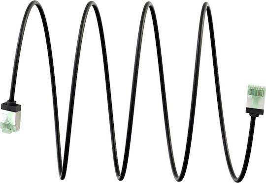 Goobay U/FTP (STP) Cat.8.1 Netzwerkkabel Ethernet 3m Schwarzes