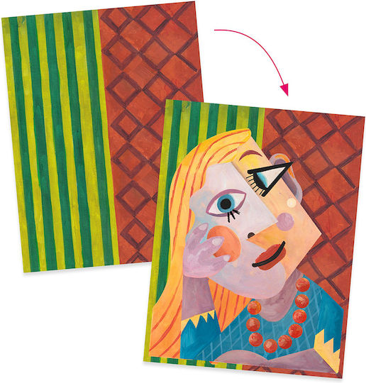 Djeco Collage Inspired By Picasso for Children 4+ years old Years