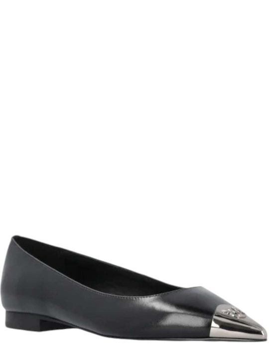 Pinko Pointy Ballerinas Black