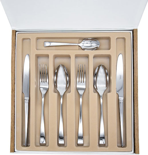 Dalper Set de Tacâmuri Inoxidabil Argintiu 75buc