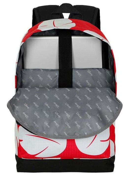 Karactermania Stitch School Bag Backpack Junior High-High School Red 32Liters