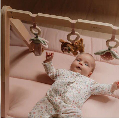 Little Dutch Fairy Garden Wooden Baby Playmat for 6+ Months