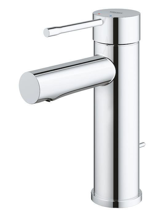 Grohe Essence Αναμεικτική Μπαταρία Νιπτήρα Ασημί
