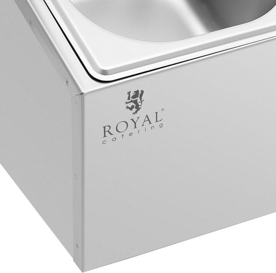 Royal Catering Gastronorm-Behälter Edelstahl GN1/6
