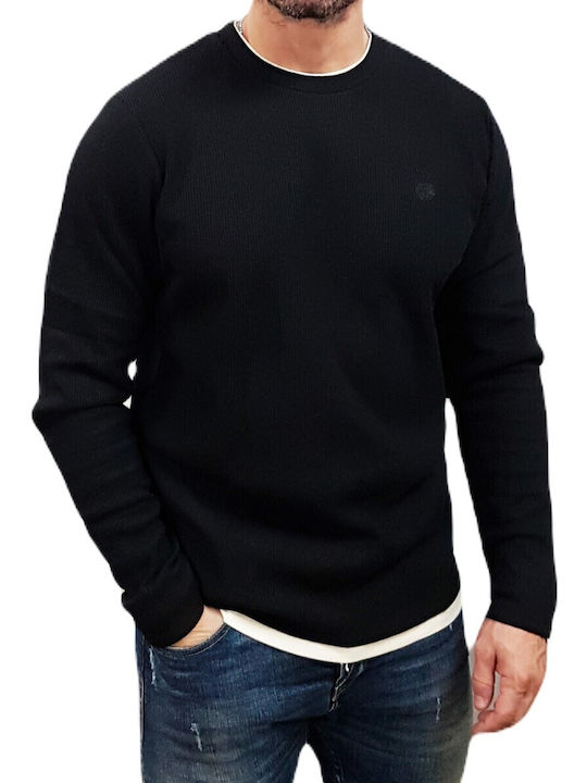 Long Sleeve Blouse Black