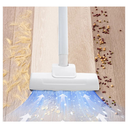 Rechargeable 2 in 1 Stick & Handheld Vacuum 22.2V White