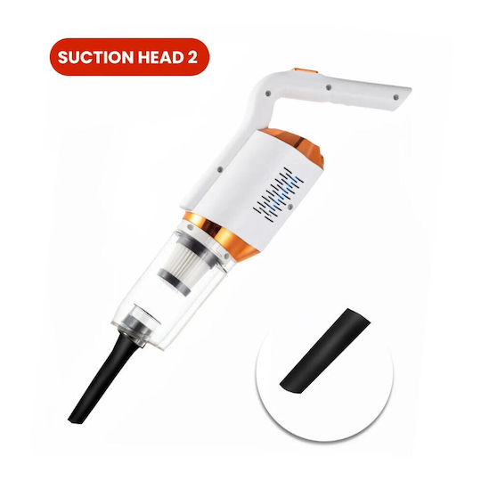 Rechargeable 2 in 1 Stick & Handheld Vacuum 22.2V White