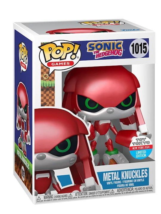 Funko Pop! Games: Metal Knuckles (toytokyo Sticker) Special Edition