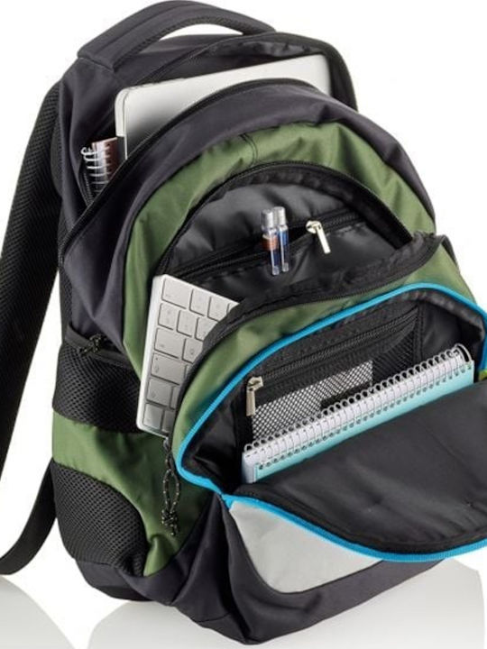 Miquelrius Rider Schulranzen Rucksack Grundschule Grün mit Flaschenhalter