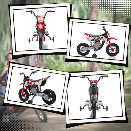 Kids Motorbike Inspired Electric 12 Volt Red