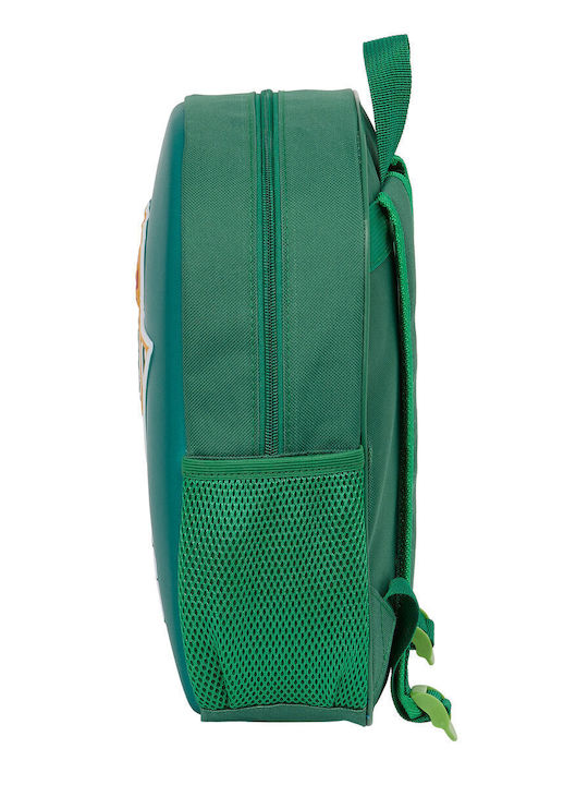 Ghiozdan Școală 3D Real Betis Balompié Culoare Verde 27 X 33 X 10 Cm