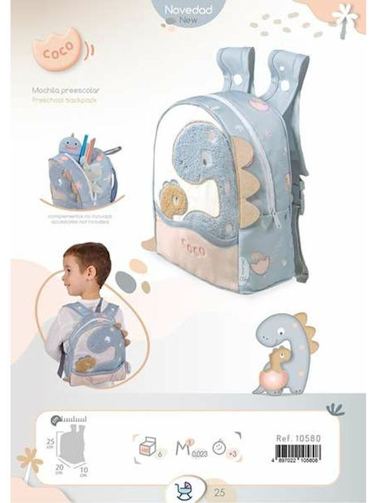 School Bag Decuevas Coco 25 X 10 X 20 Cm White