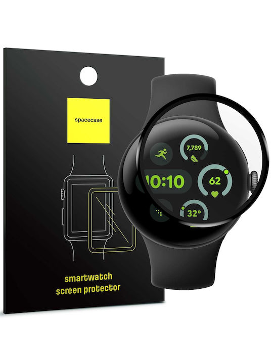 Spacecase Full Face Tempered Glass pentru Google Pixel Watch 3 45mm 1buc