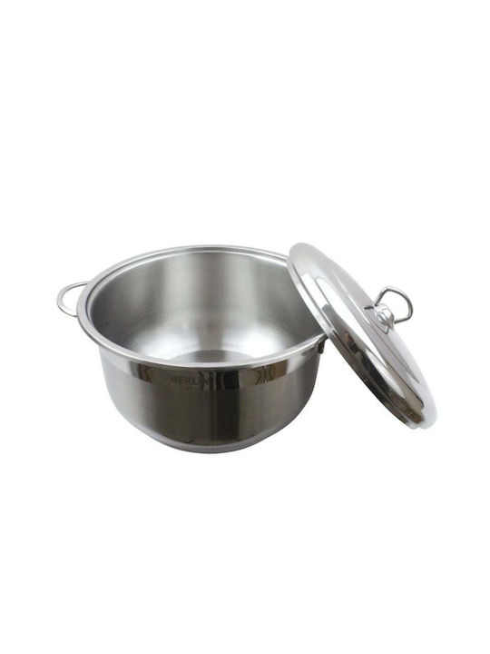 Elekom Deep Stainless Steel Pot 26cm