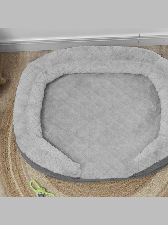 Pawhut Sofa Dog Bed Gray 90x78cm