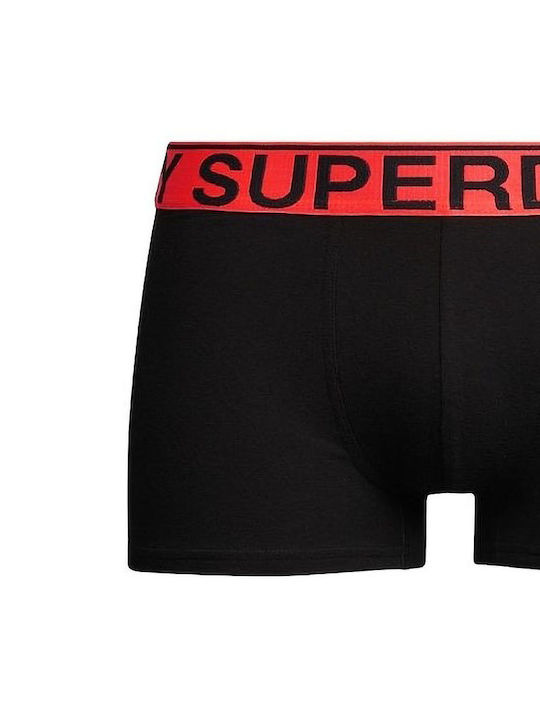 Men's Boxers Black/Orange 3Pack