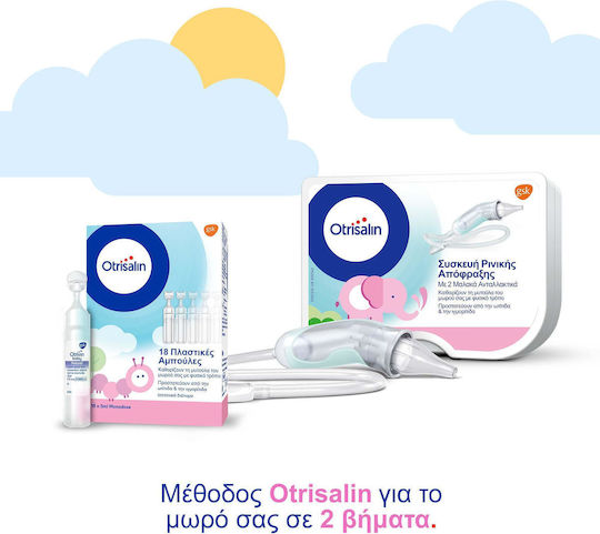 Otrisalin Kochsalzlösung Für Nasenreinigung Und Befeuchtung In Ampullen 18x5ml