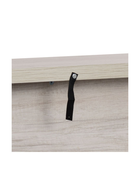 HomCom Επιδαπέδιο Ηλεκτρικό Τζάκι 1800W 96.5x22cm