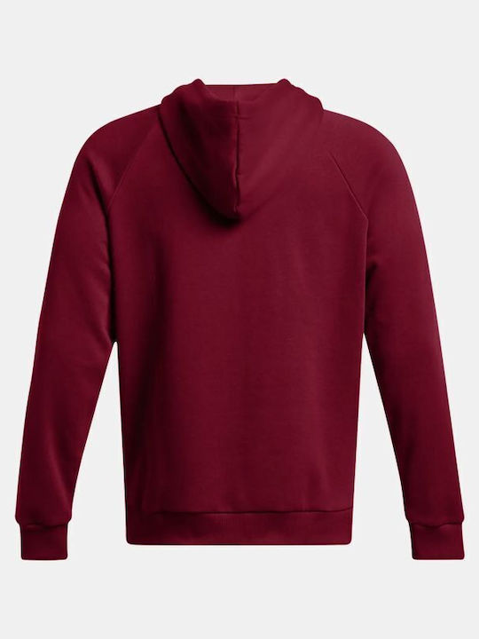 Rival Sweatshirt with Hood Burgundy