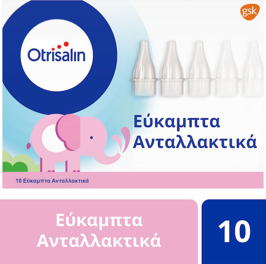 Otrisalin Soft Nasal Aspirator Refills Ρινικές Πλύσεις για Βρέφη 10τμχ