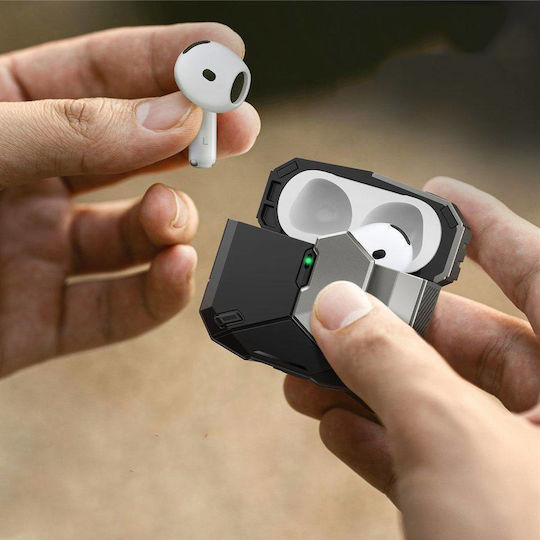 Supcase Husă în culoarea Negru pentru Apple AirPods 4