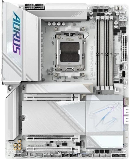 Gigabyte X870E Aorus PRO ICE Wi-Fi Motherboard ATX με AMD AM5 Socket