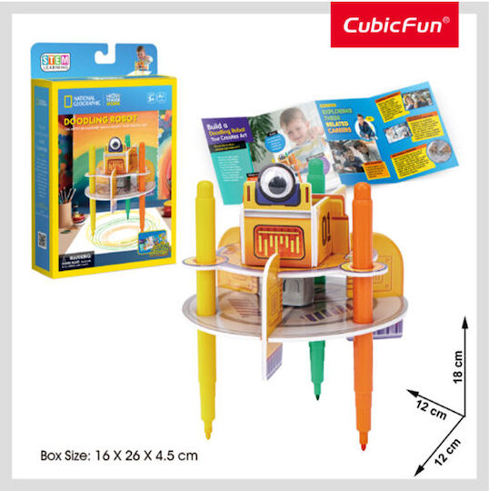 Cubic Fun Paper Construction Toy for 5+ years