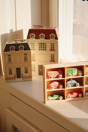 Konges Slojd Children's Storage Box made of Cardboard Beige 2pcs